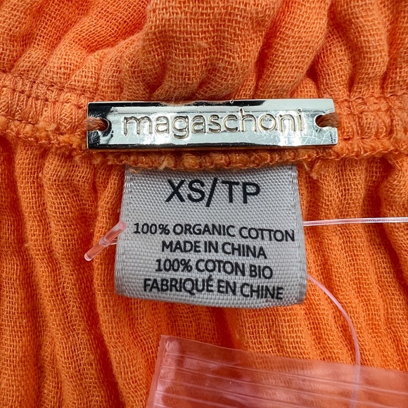 MAGASCHONI - Organic Cotton Gauze Cocktail Dress. - Picture 8 of 11